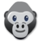 Gorilla emoji on Samsung